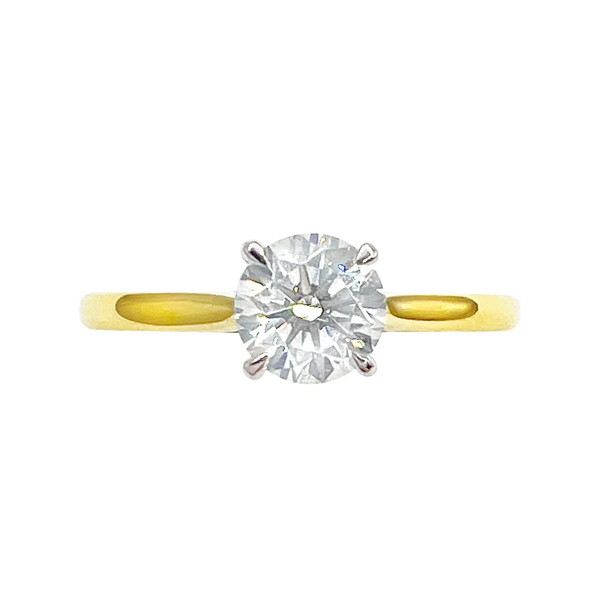 0.71ct Diamond Solitaitre Ring | Pre-Loved | 18K Yellow Gold