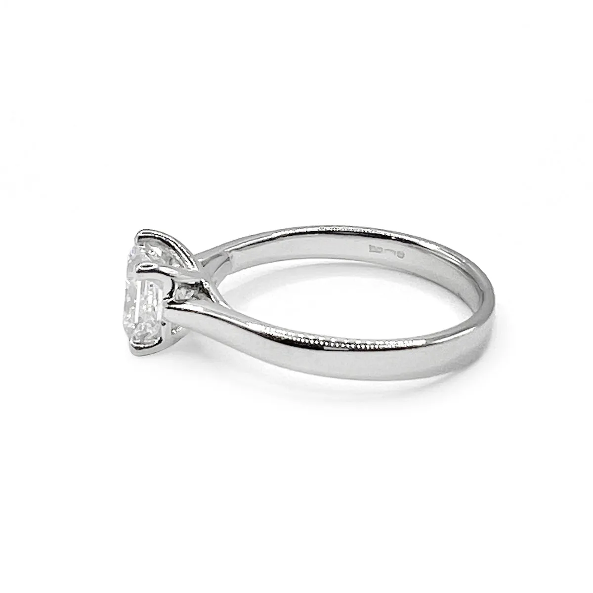 1.02ct Princess Cut Diamond Ring | Pre-Loved | Platinum