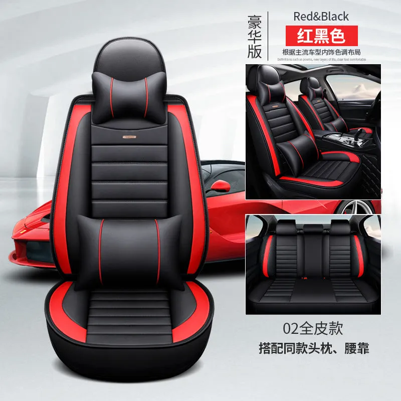 2021 New Leather Cartoon Car Seat Cushion - High Quality, Exquisite Craftsmanship