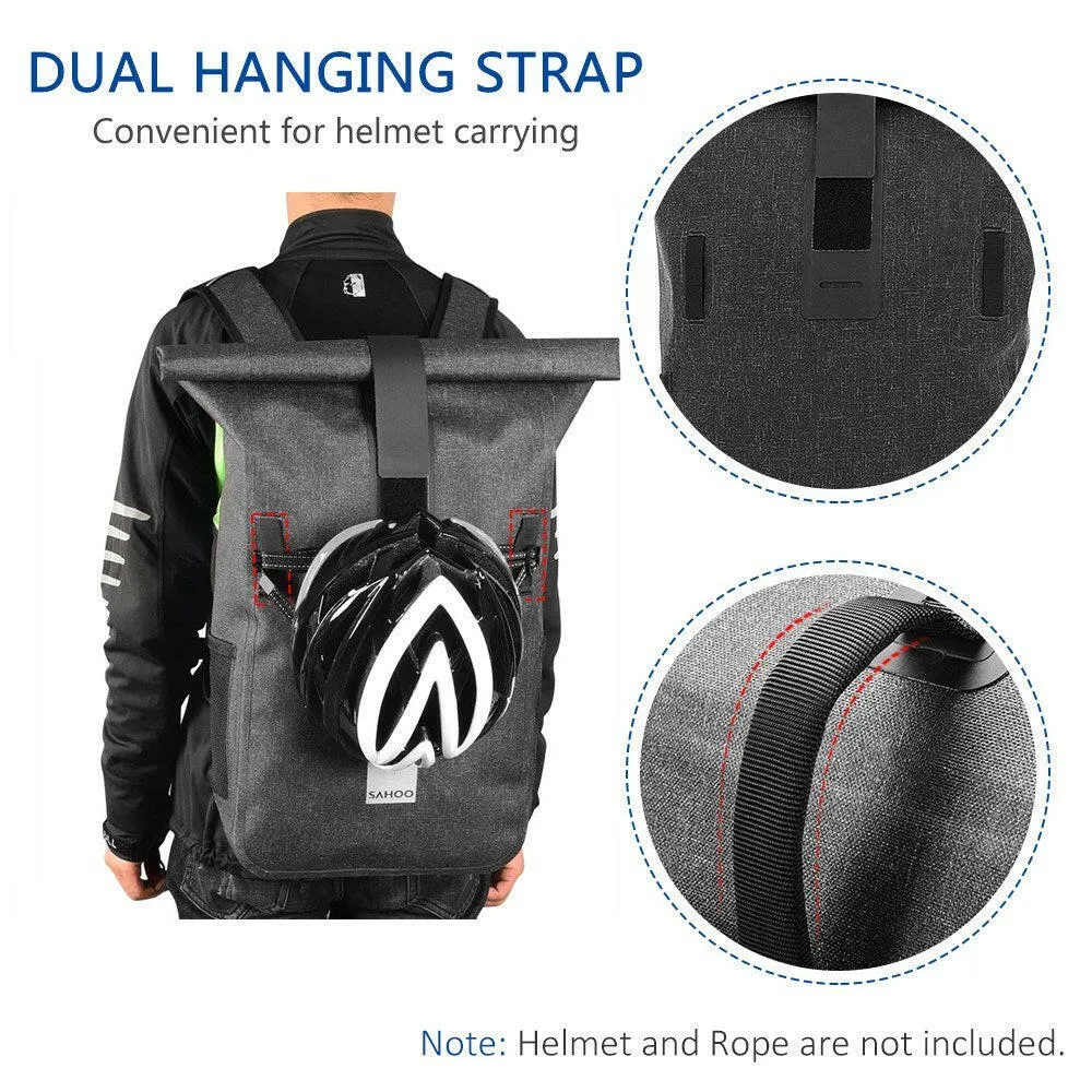 20L Waterproof Cycling Backpack Roll-top Bag Mountaineering Riding Bag Large Capacity Women Men Breathable Jogging Sport Backpack For Camping Hiking Sport Bag Running Bag