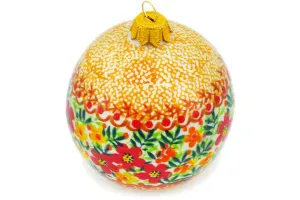 4" Christmas Ball Ornament - Magnificent Pheasant