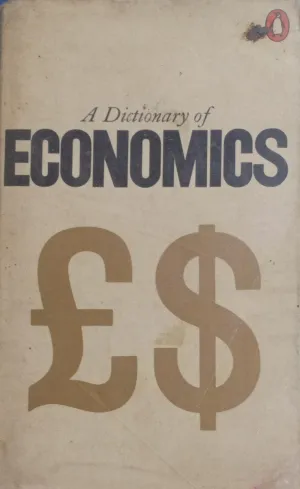 A dictionary of economics (rare books)