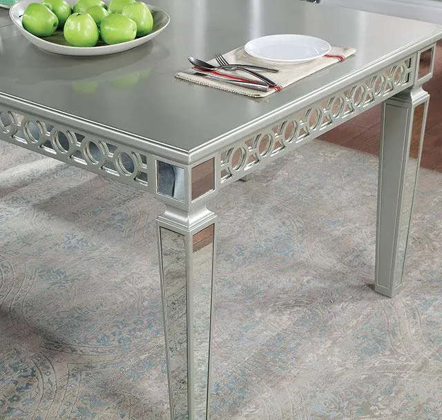 ADALIA Dining Table, Silver