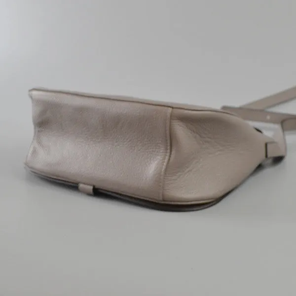 ALBERT PARK - Storm Pebbled Leather Saddle Bag