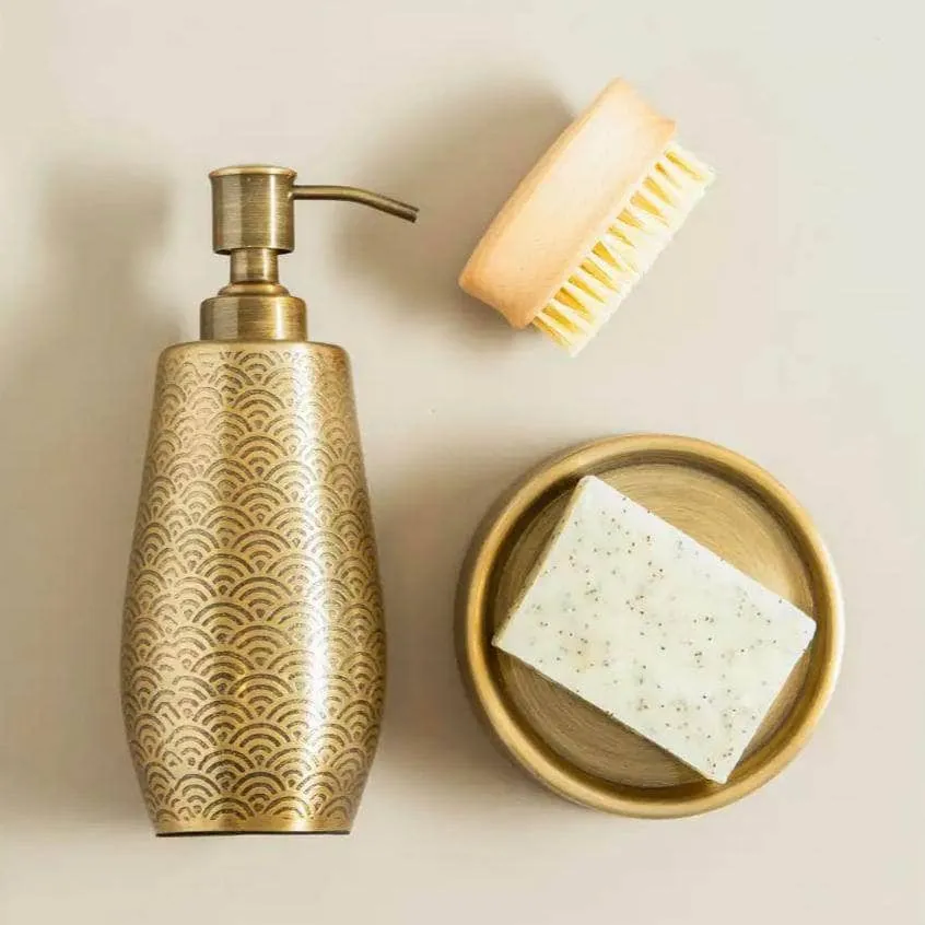 Allegra Aluminium Soap Dish - Gold