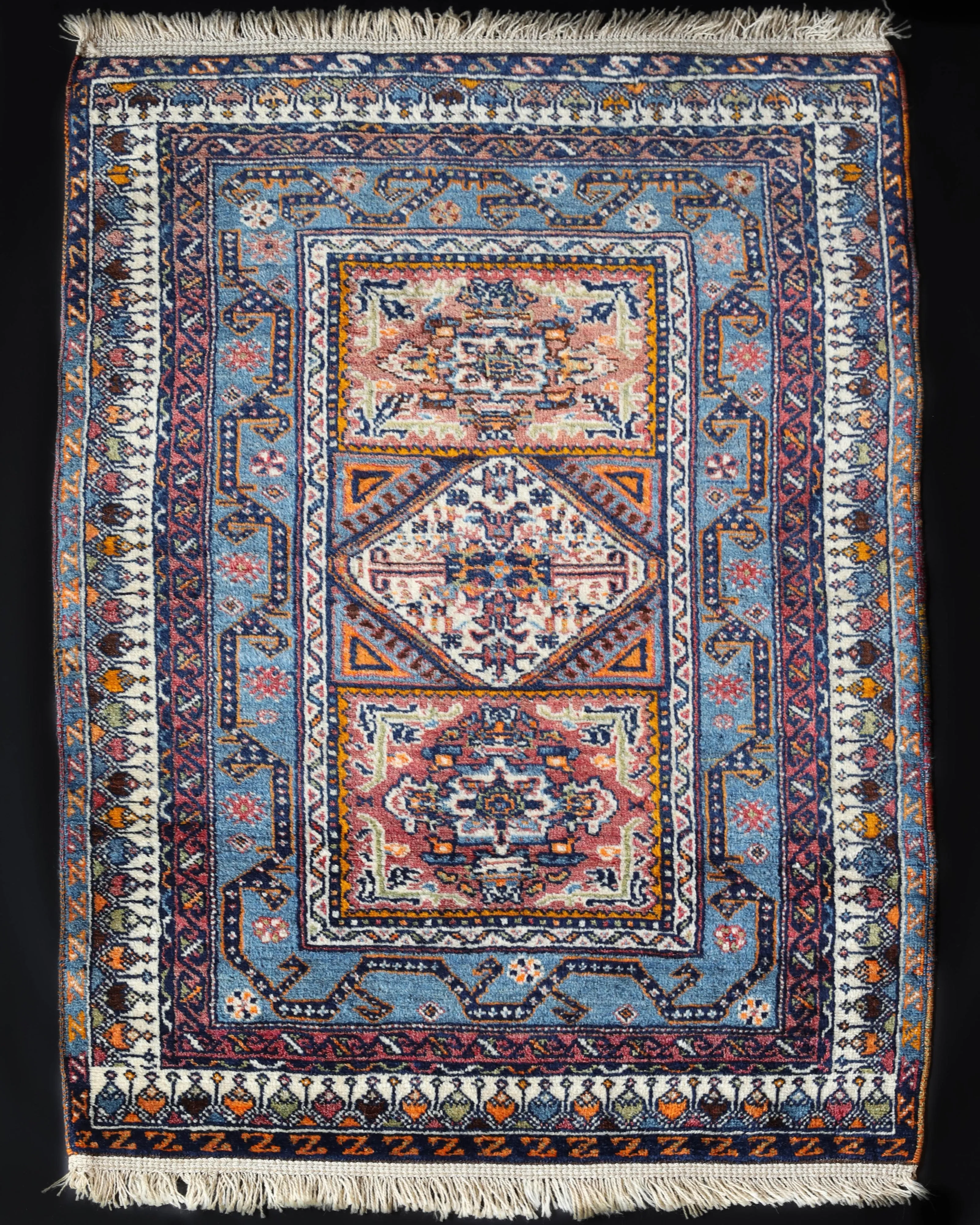 Antique Sivas Elbeyli Rug 3'5"x5'4"