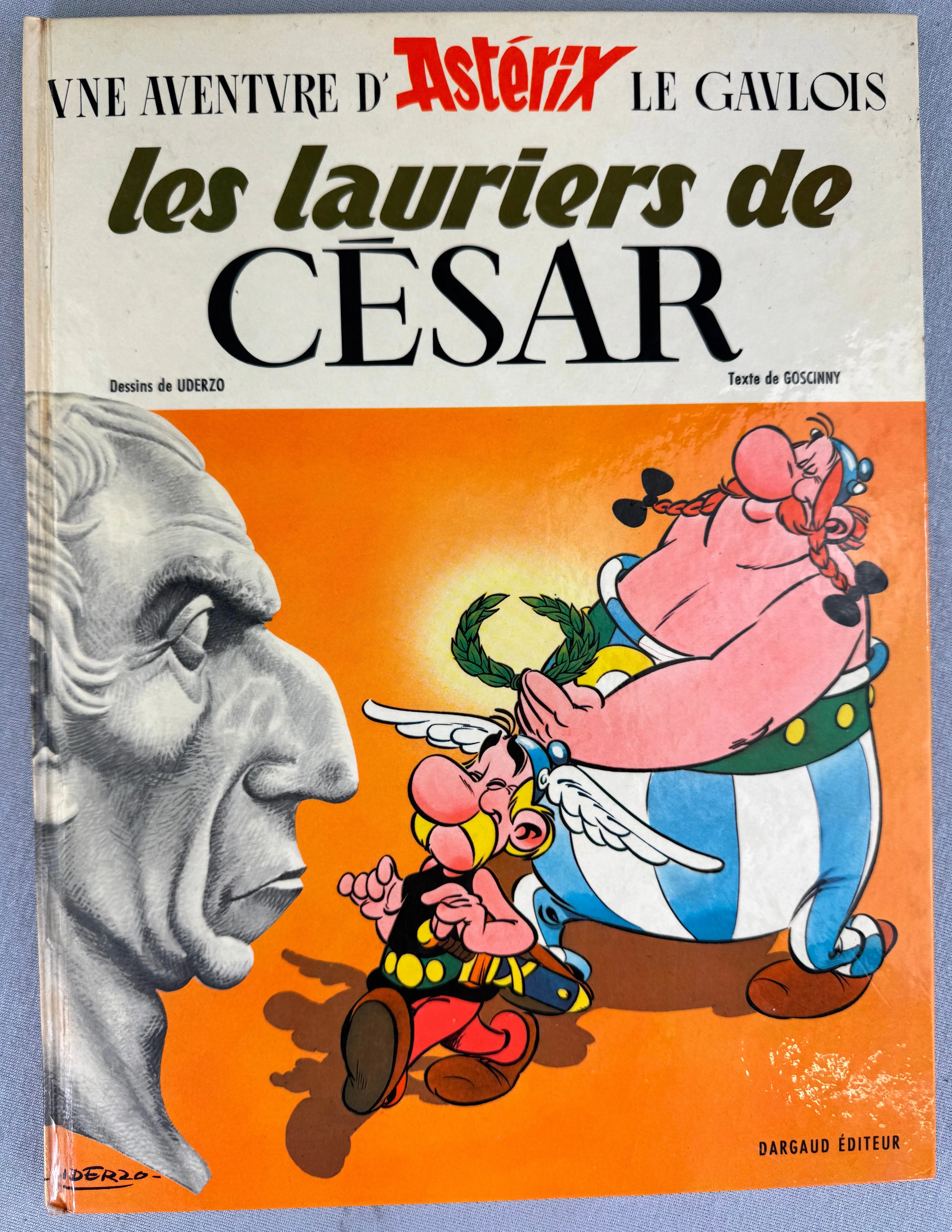 Asterix: Les Lauriers de Caesar - Dargaud 1972 1st French Edition Rare HB EO