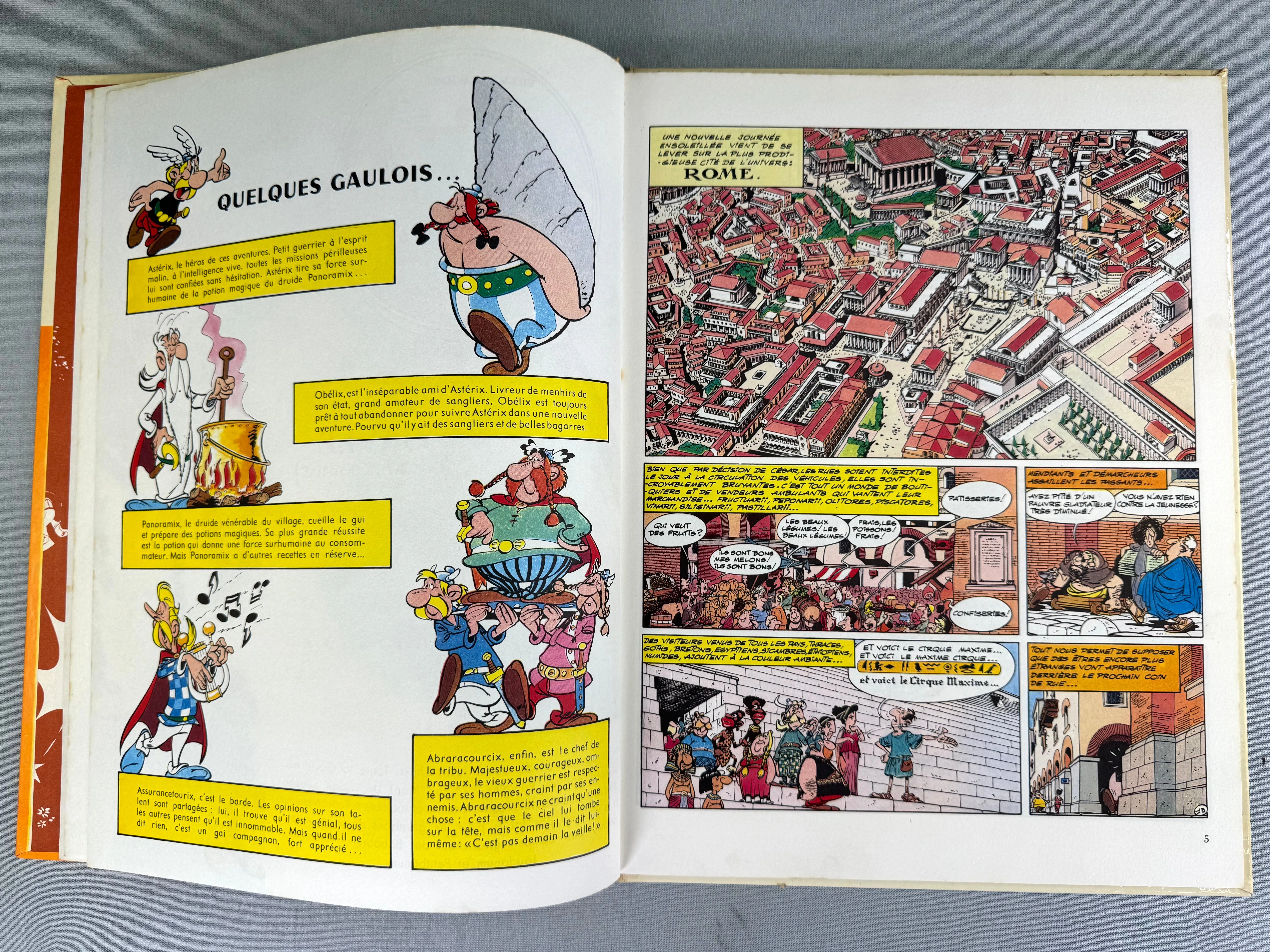 Asterix: Les Lauriers de Caesar - Dargaud 1972 1st French Edition Rare HB EO