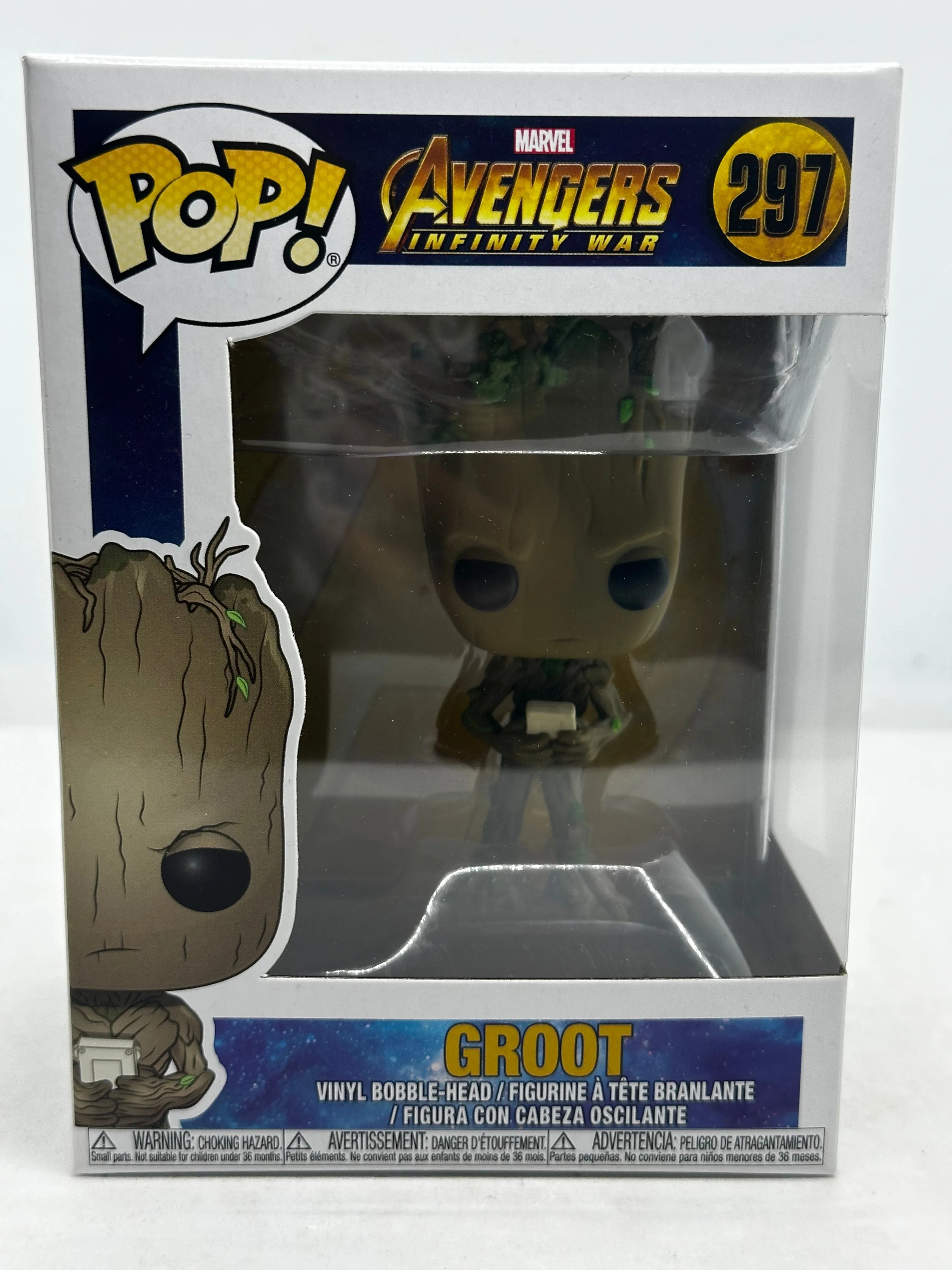 Avengers: Infinity War - Groot with Game #297 Pop! Vinyl