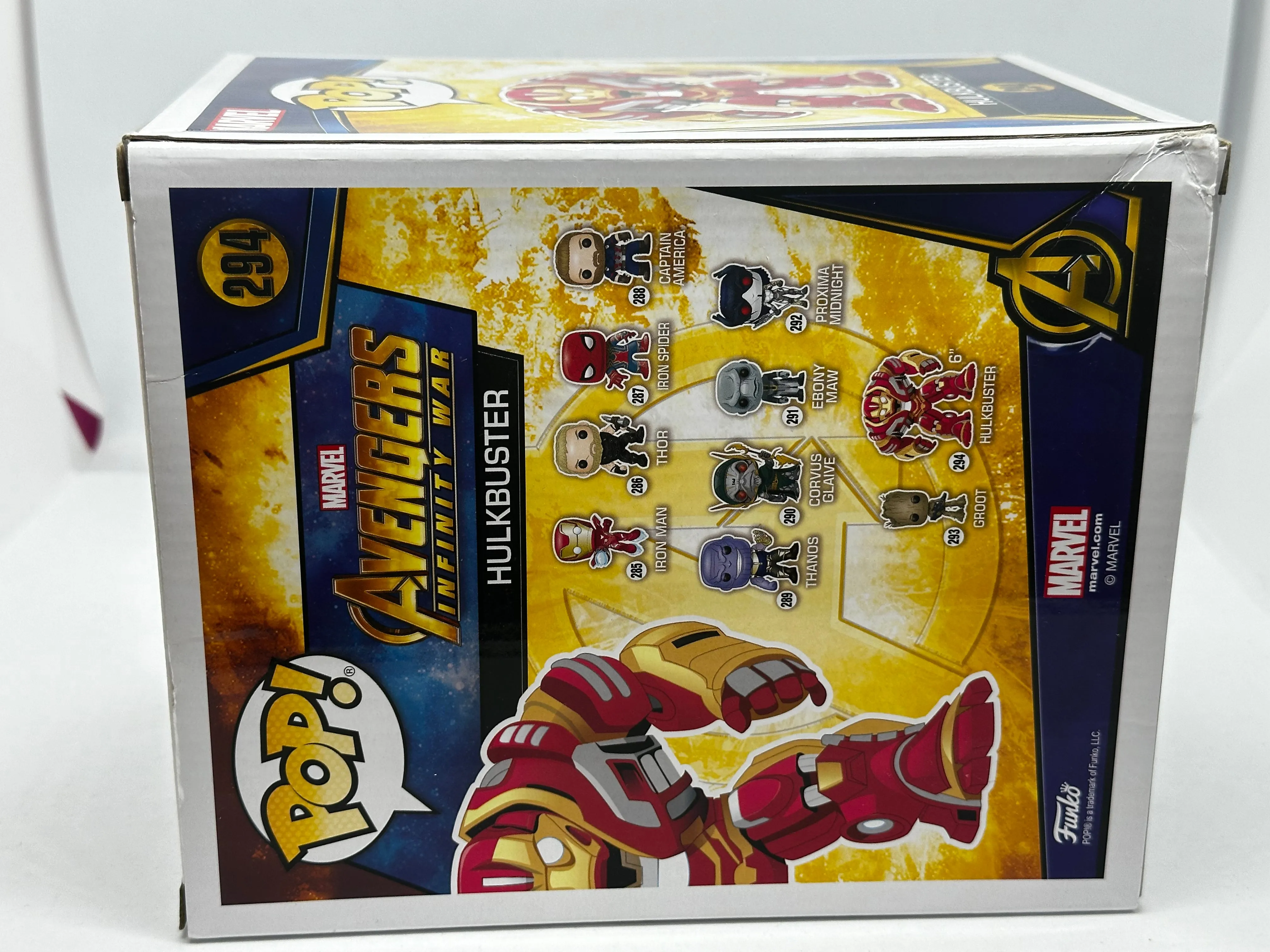 Avengers: Infinity War - Hulkbuster #294 6” Pop! Vinyl