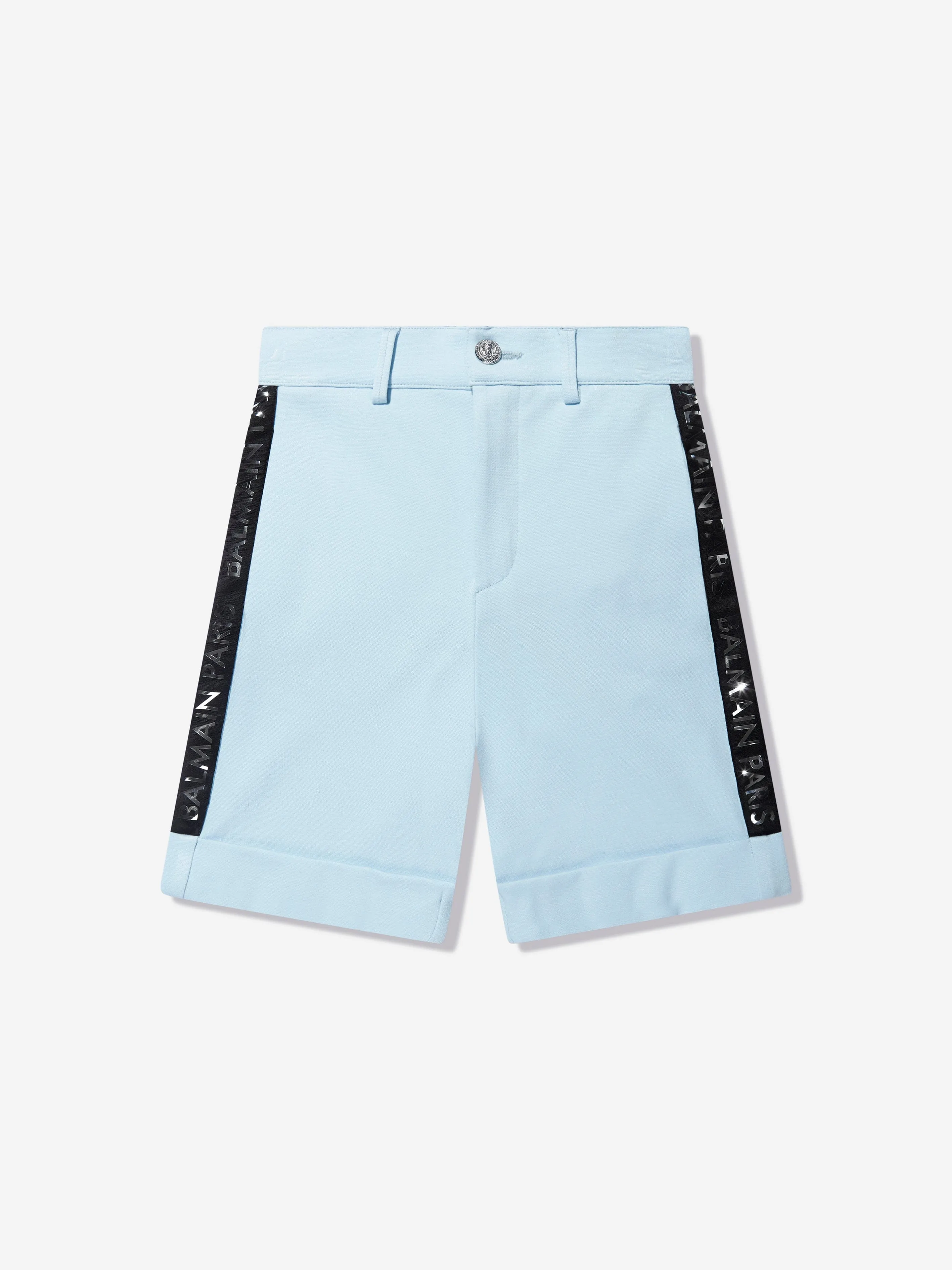 Balmain Boys Suit Shorts in Blue