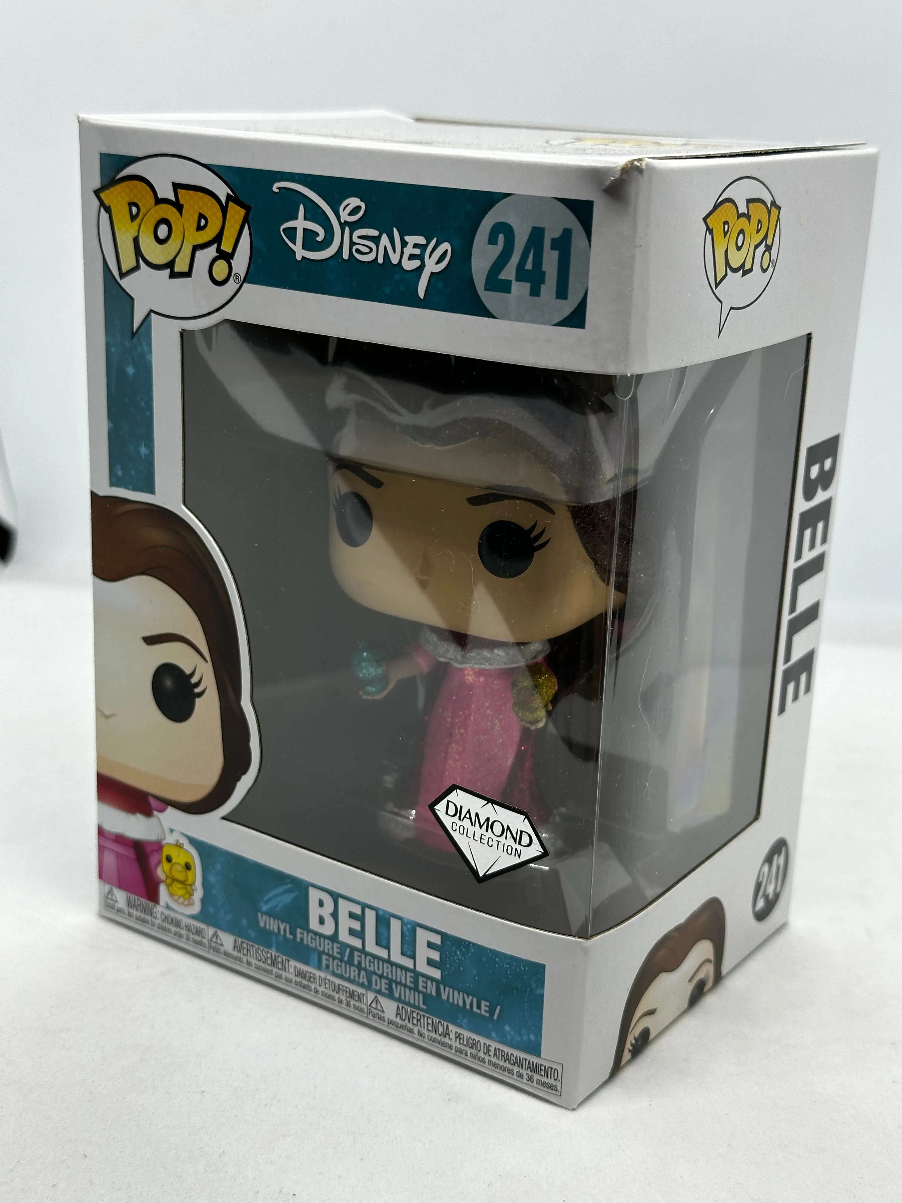 Beauty and The Beast - Belle with Birds Diamond Glitter #241 Pop! Vinyl