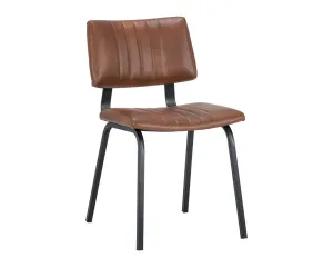 Berkley Dining Chair | Bravo Cognac