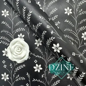 Black & white floral co old