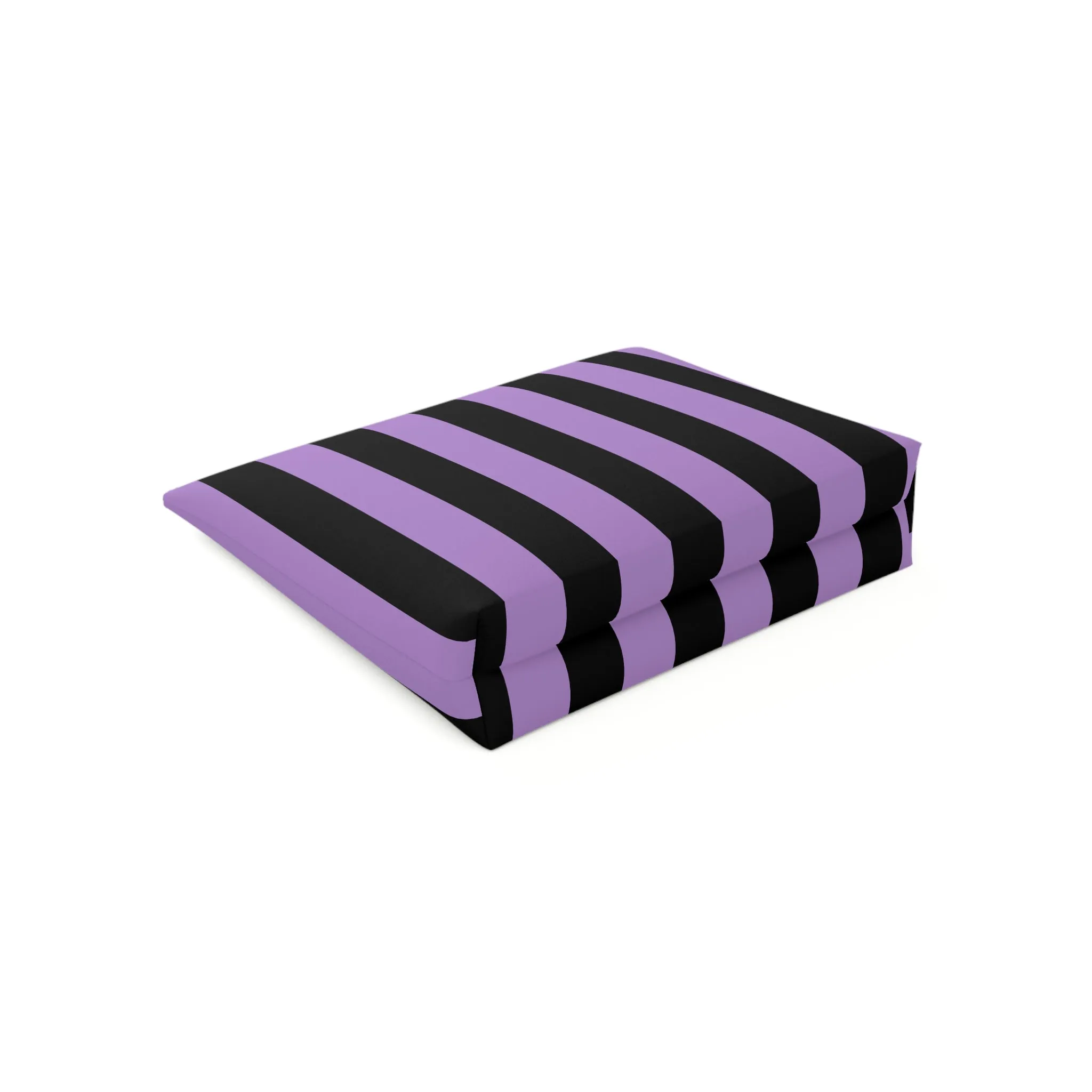 Blackcurrant Liquorice Stripe Cosmetic Bag