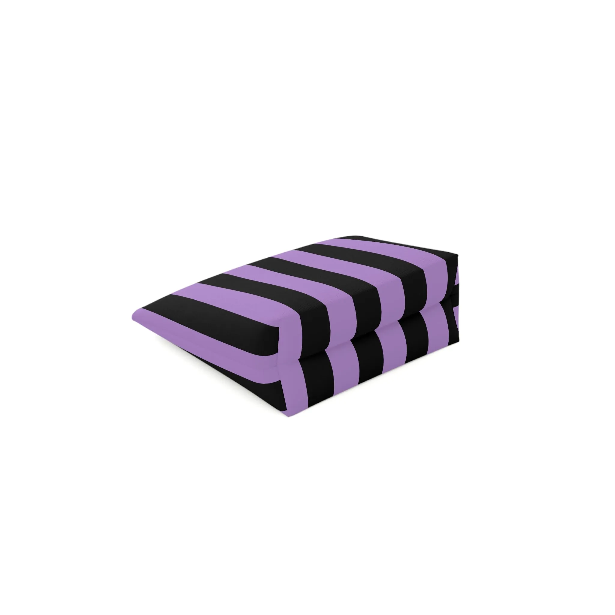 Blackcurrant Liquorice Stripe Cosmetic Bag