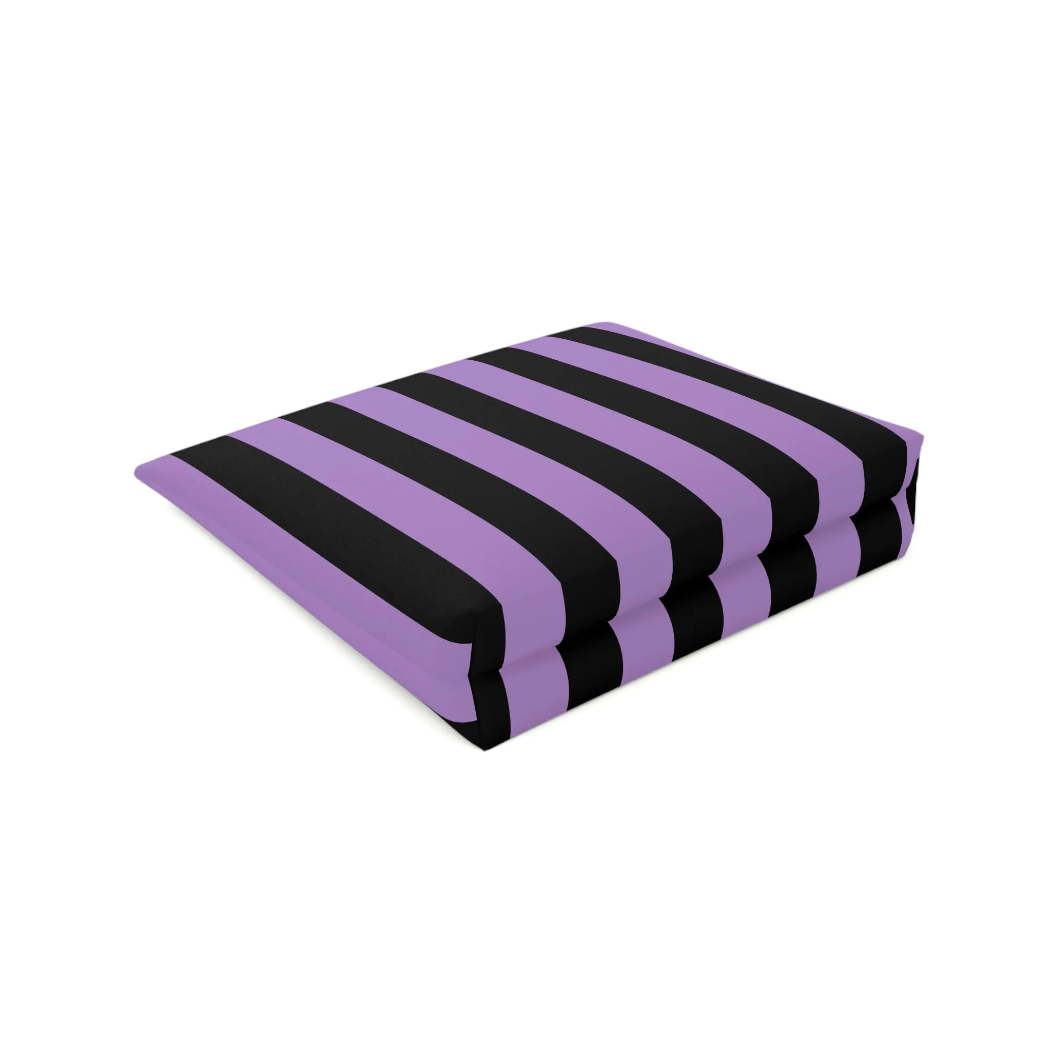 Blackcurrant Liquorice Stripe Cosmetic Bag