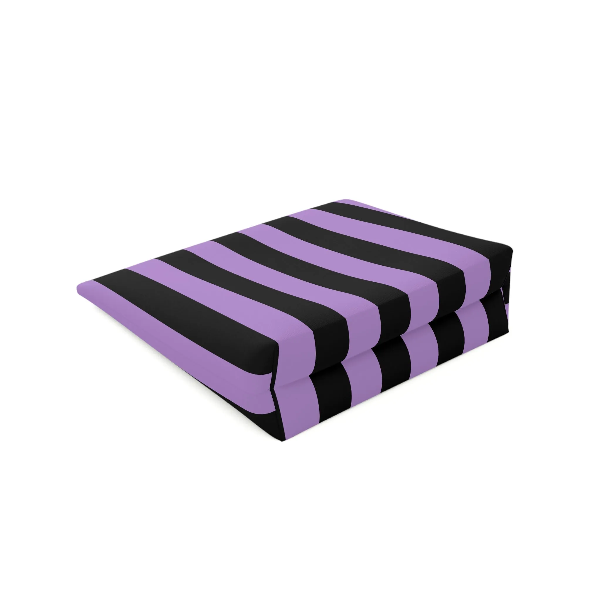 Blackcurrant Liquorice Stripe Cosmetic Bag