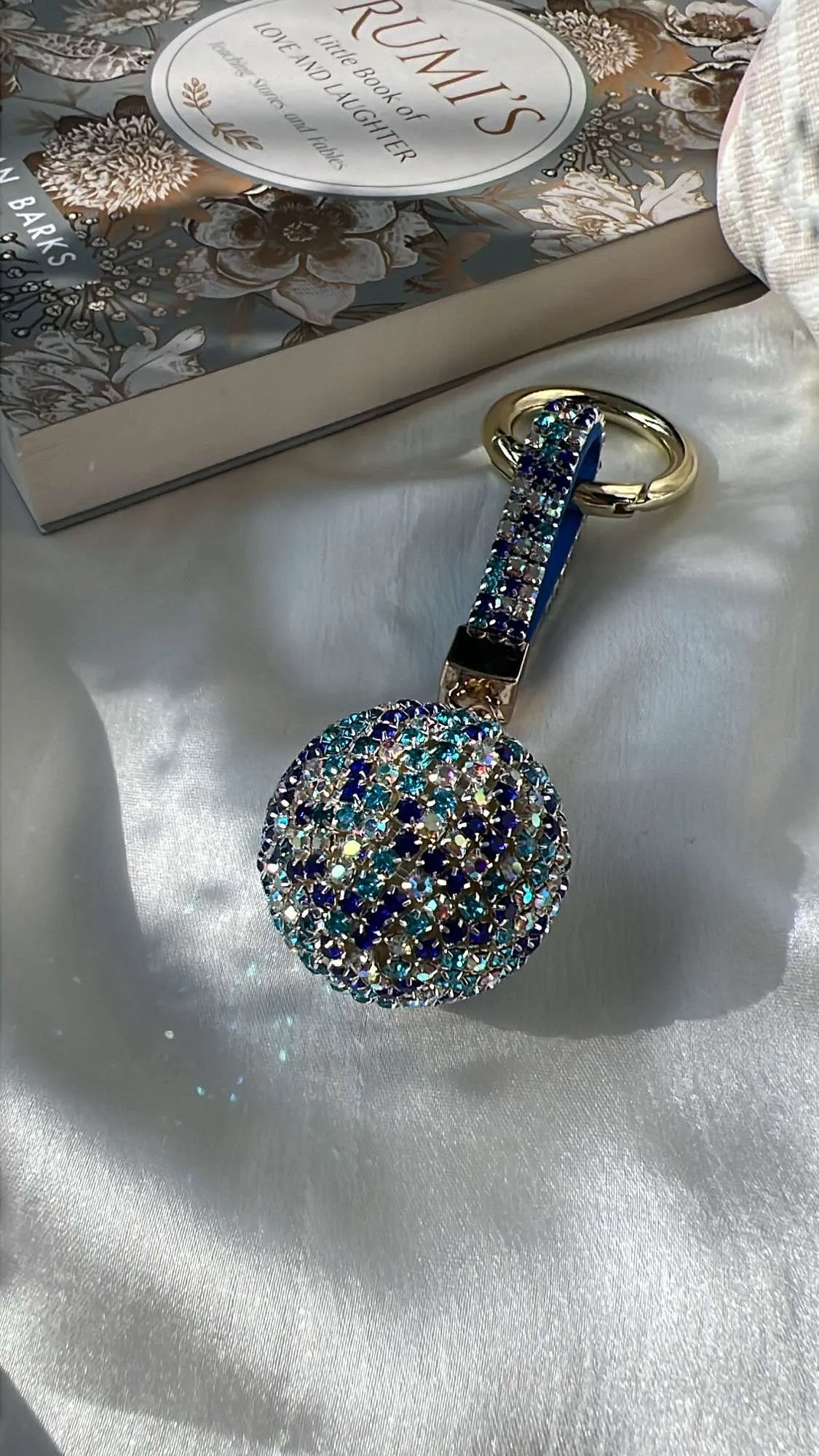 Blinging blue charm