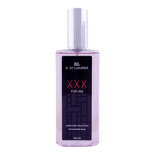 BODY LUXURIES XXX FOR HIM PERFUME BODY SPRAY 200ML