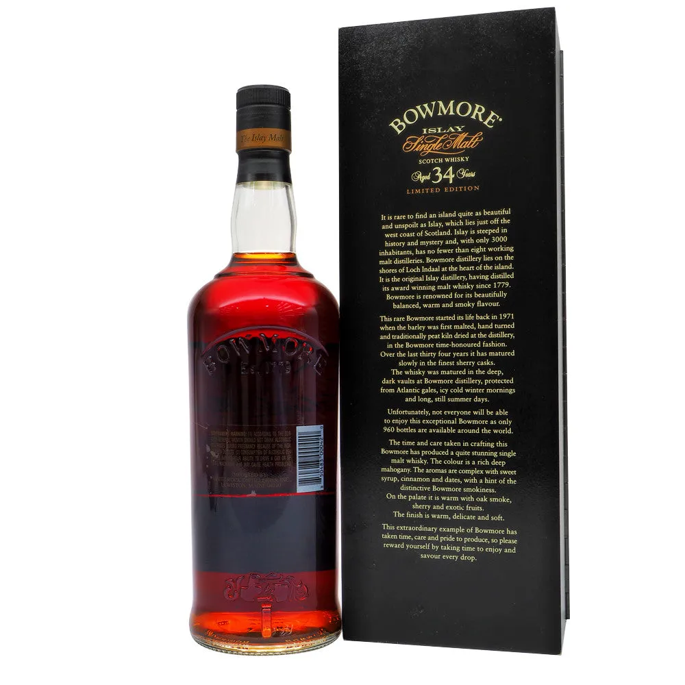 Bowmore 1971 34 Years