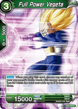 BT2-076 Full Power Vegeta