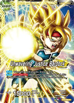 BT3-082 Bardock - Unwavering Justice Bardock