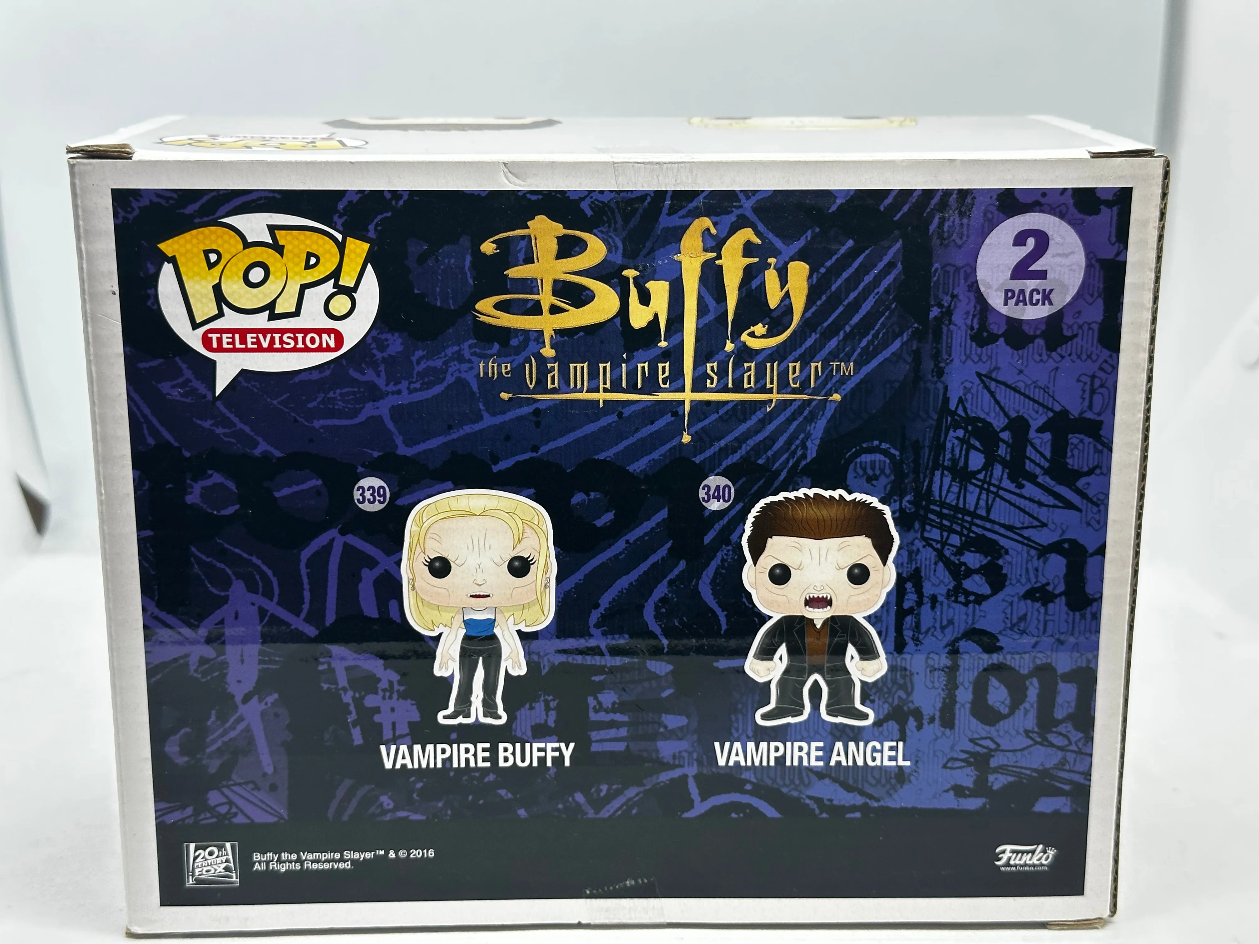 Buffy - Vampire Buffy and Vampire Angel SDCC 2016 Exclusive Pop! Vinyl 2-Pack