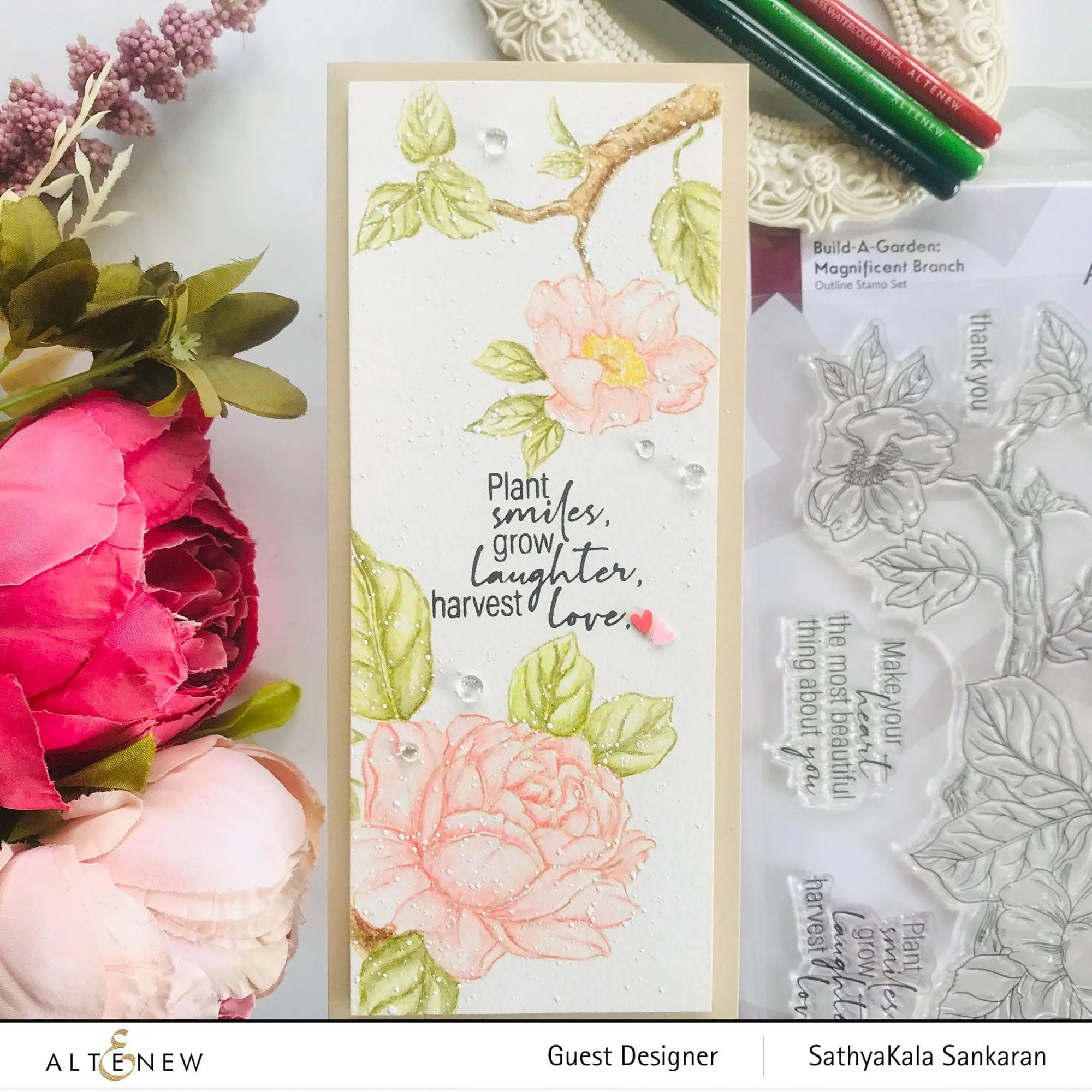 Build-A-Garden: Magnificent Branch & Tulips & Friends Add-on Die Bundle