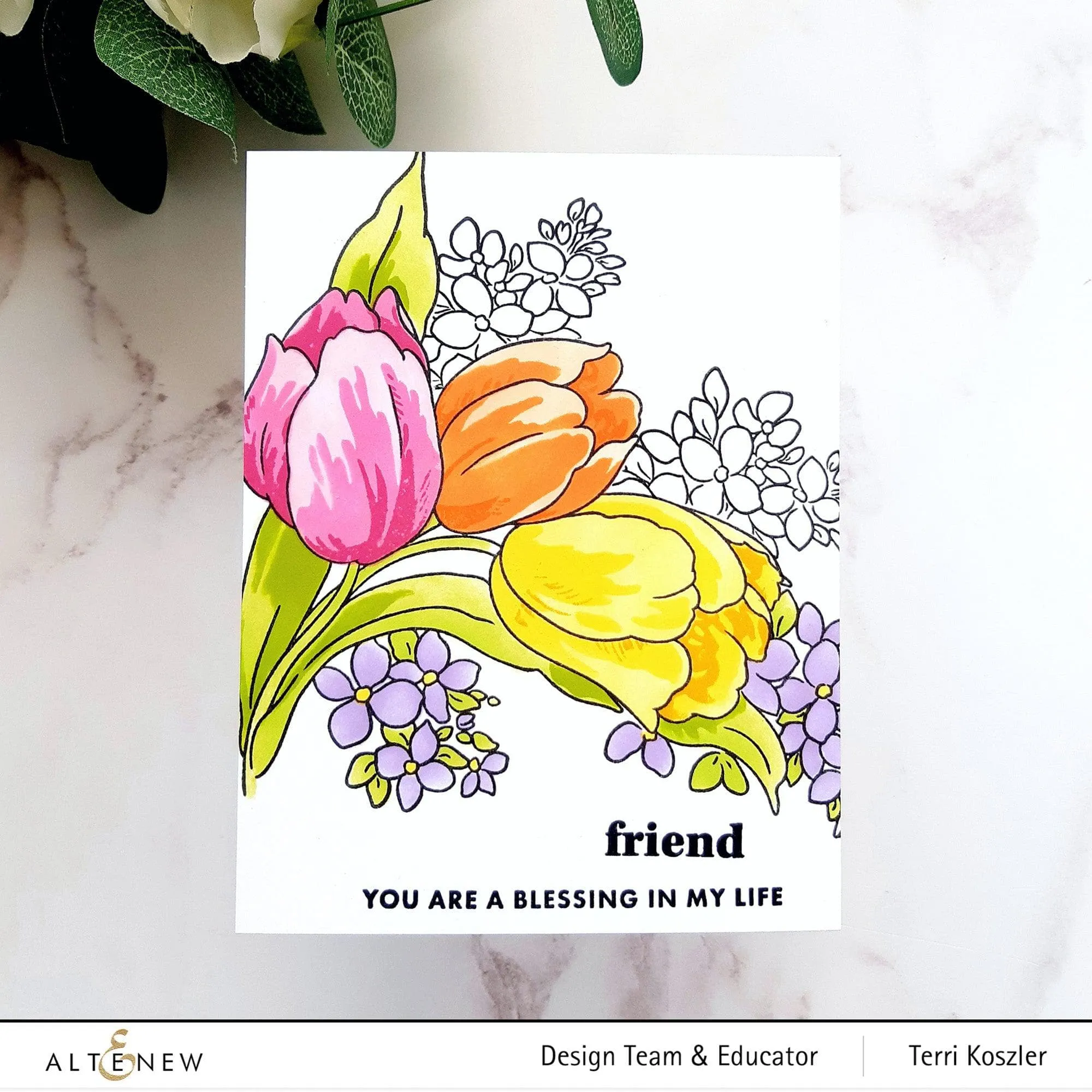 Build-A-Garden: Magnificent Branch & Tulips & Friends Add-on Die Bundle