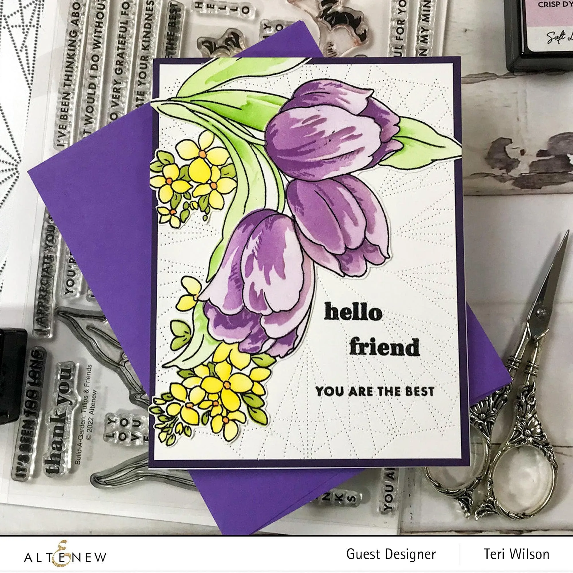 Build-A-Garden: Magnificent Branch & Tulips & Friends Add-on Die Bundle