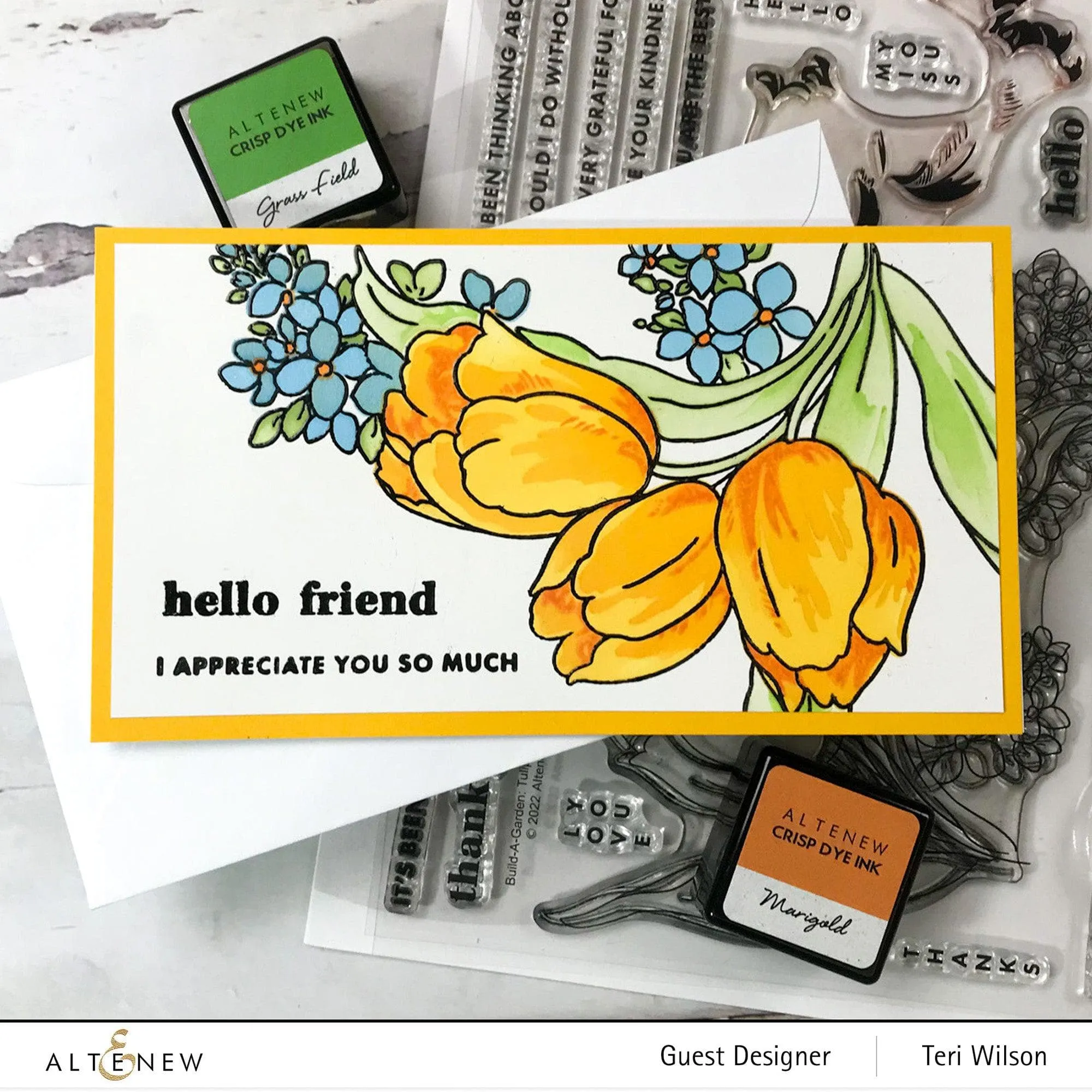 Build-A-Garden: Magnificent Branch & Tulips & Friends Add-on Die Bundle