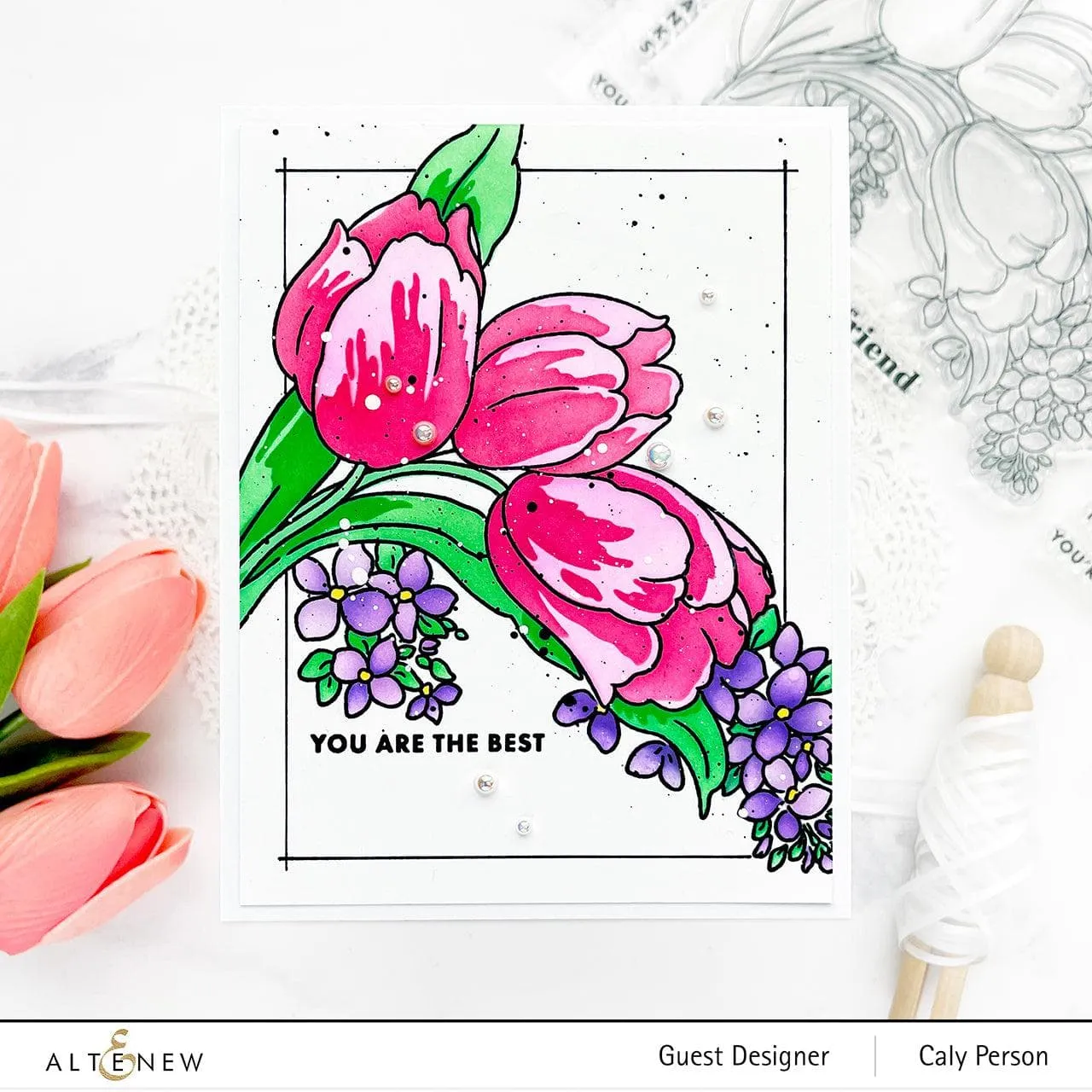 Build-A-Garden: Magnificent Branch & Tulips & Friends Add-on Die Bundle