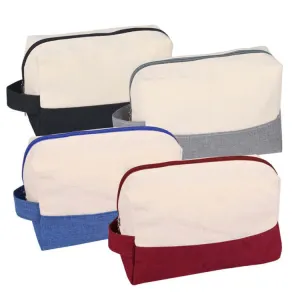 Canvas Cosmetic Bag