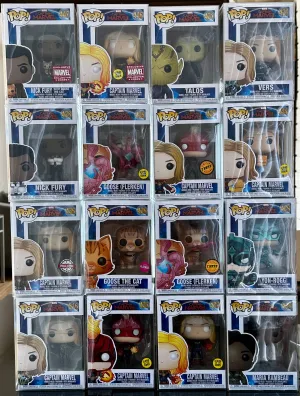 Captain Marvel Pop! Vinyl Bundle (Set of 16)