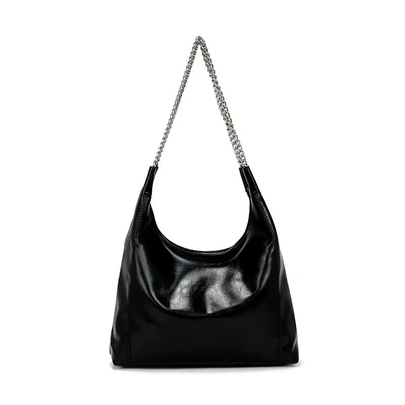 Chain Tote Shoulder Bag