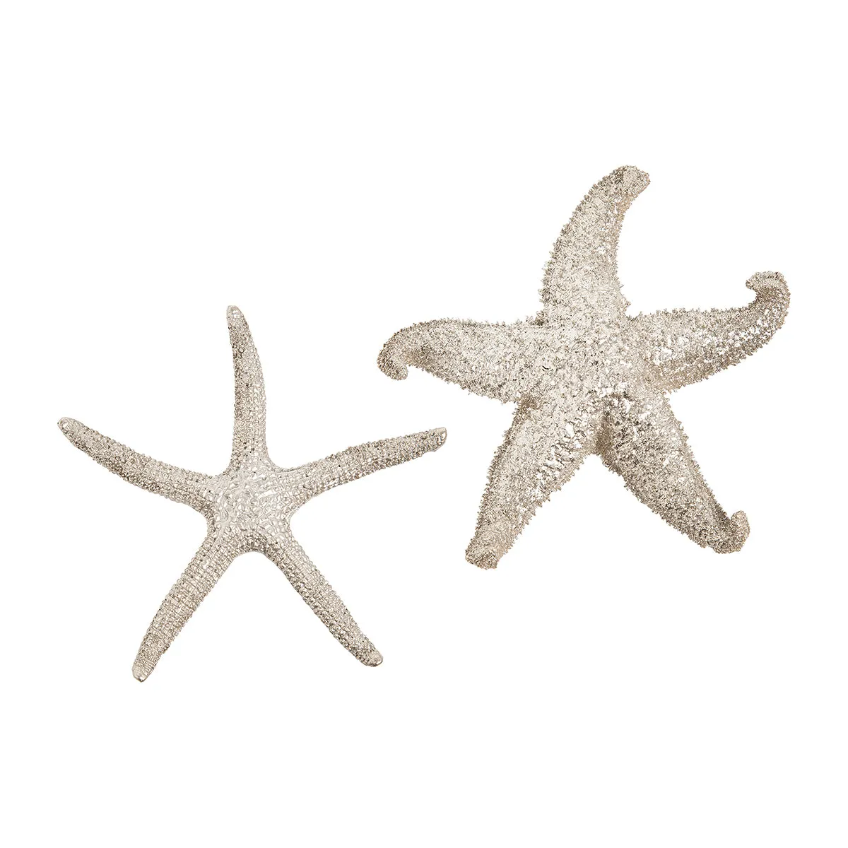 Champagne Gold Sea Star Accent, Set of 2