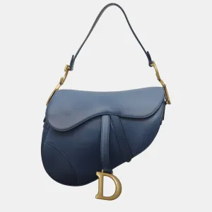 Christian Blue Gradient Medium Saddle Bag