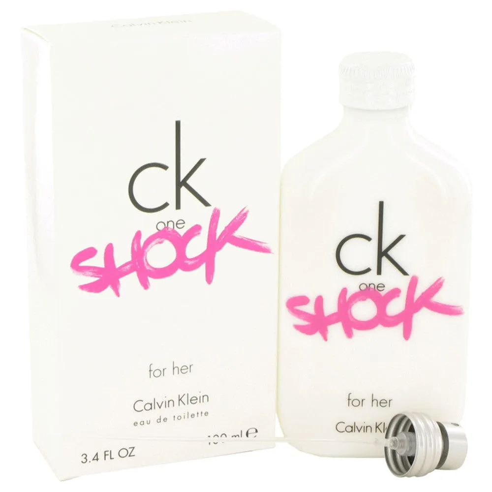 Ck One Shock For Her By Calvin Klein For Women - 6.7 Oz Edt Spray  3.4 oz