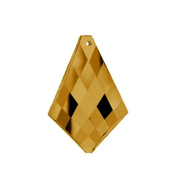 Classic Kite Crystal Prism 2.5 inches Golden Teak