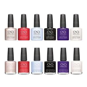 CND - Shellac & Vinylux Combo - Queen-Tessential Holiday 2024 Collection