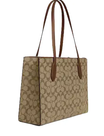 Coach Nina Carryall In Signature Canvas