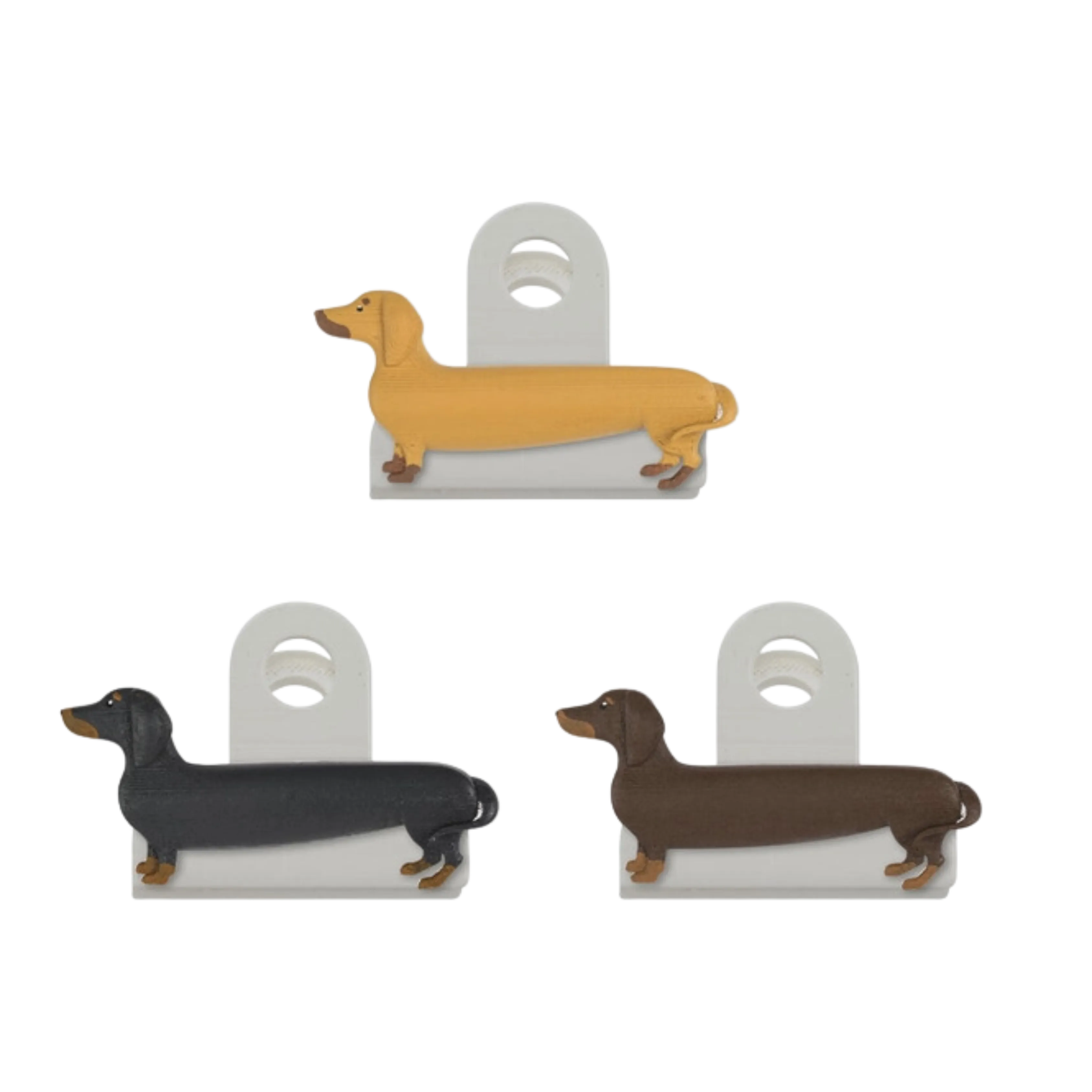 Dachshund Bag Clips