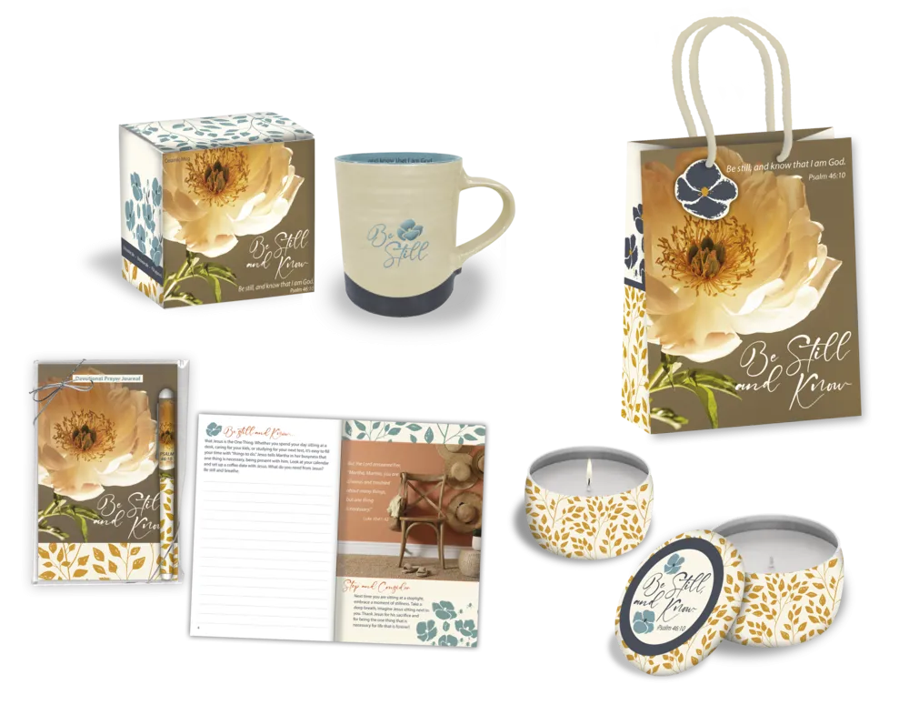 Devotional Gift Set - Be Still & Know