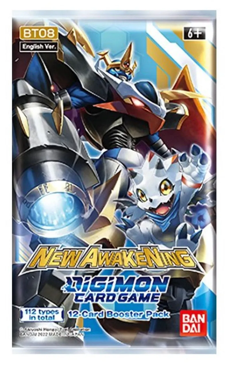 Digimon BT08 New Awakening Booster Pack