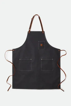 Done Proper Apron - Black Canvas