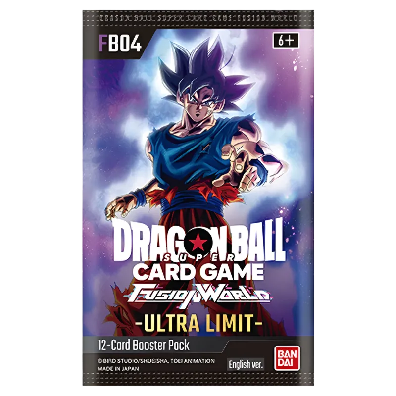 Dragon Ball Super CG - Fusion World - Ultra Limit (FB04) - Booster Pack