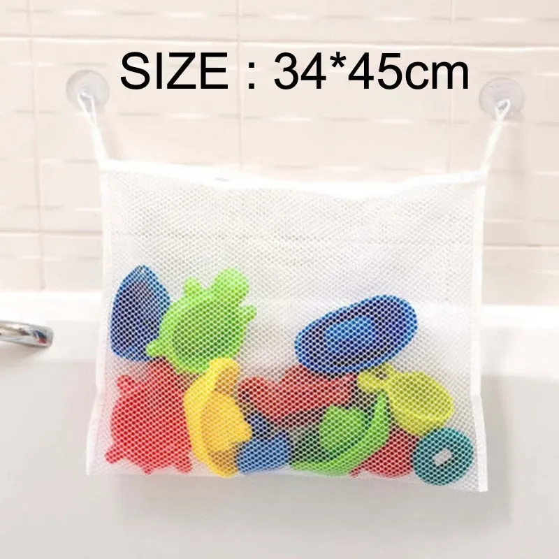 Duck Shape Bathroom Toy Storage Mesh Bag