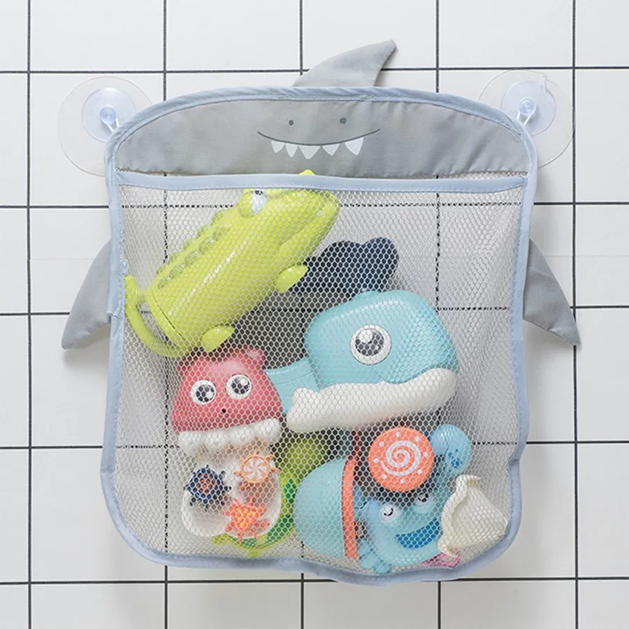 Duck Shape Bathroom Toy Storage Mesh Bag