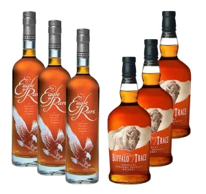 Eagle Rare & Buffalo Trace Bourbon 3-Pack